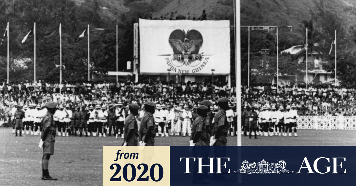 From the Archives, 1975 Australia's flag lowered as PNG gains independence